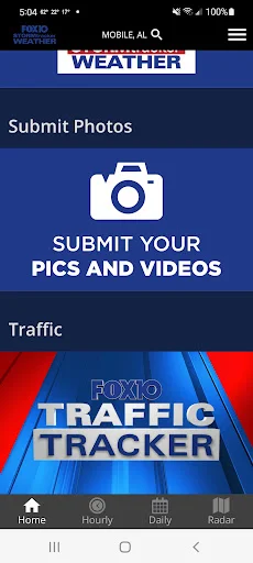 FOX10 Weather Mobile Alabama डाउनलोड करें – सटीक मौसम अपडेट - Screenshot 6