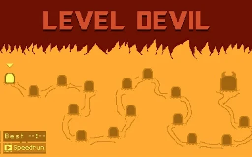 Level Devil Game Chrome एक्सटेंशन डाउनलोड करें – मुफ्त ऑनलाइन गेम - Screenshot 1