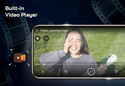 Video Downloader: Video Player डाउनलोड करें – सभी वीडियो ऑफलाइन देखें - Screenshot 4