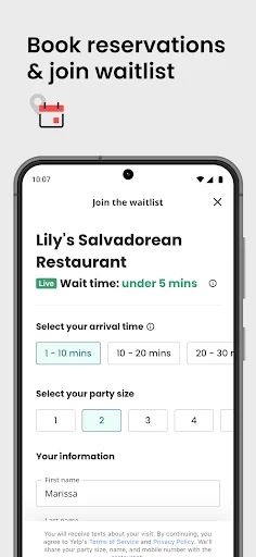 Yelp डाउनलोड करें – रेस्तरां, डिलीवरी और समीक्षाएं खोजें - Screenshot 4