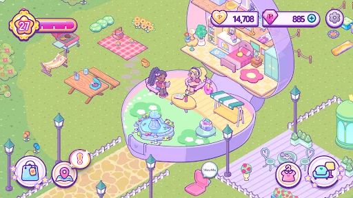 Polly Pocket™: Tiny World डाउनलोड करें – प्यारा सिम्युलेशन गेम - Screenshot 2
