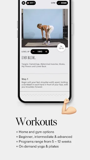 Tammy Fit App डाउनलोड करें – बेहतरीन वर्कआउट और डाइट प्लान पाएं - Screenshot 3