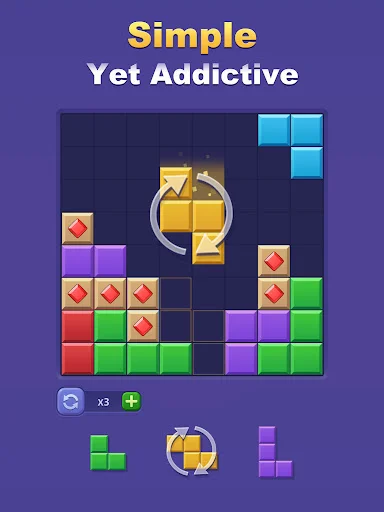 Block Dash® Color Block Puzzle डाउनलोड करें – मजेदार पहेली गेम - Screenshot 16