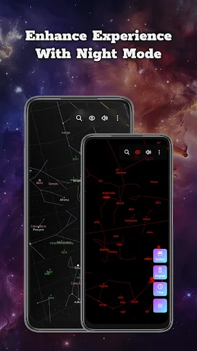 Night Sky View डाउनलोड करें – तारों और नक्षत्रों को देखें - Screenshot 3