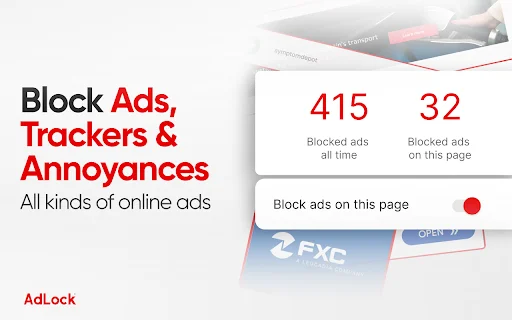 AdLock डाउनलोड करें – YouTube और वेबसाइटों के लिए सर्वश्रेष्ठ Adblocker - Screenshot 1