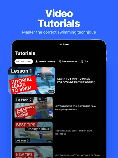SwimUp डाउनलोड करें: व्यक्तिगत स्विमिंग वर्कआउट और ट्रेनिंग कोच - Screenshot 15