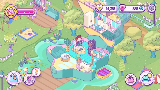 Polly Pocket™: Tiny World डाउनलोड करें – प्यारा सिम्युलेशन गेम - Screenshot 4