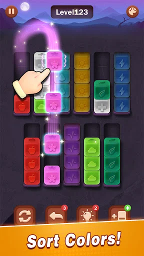 Wood Sort: Story Match Puzzle डाउनलोड करें – मजेदार कलर पज़ल गेम - Screenshot 5