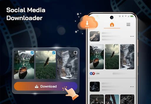 Video Downloader: Video Player डाउनलोड करें – सभी वीडियो ऑफलाइन देखें - Screenshot 2