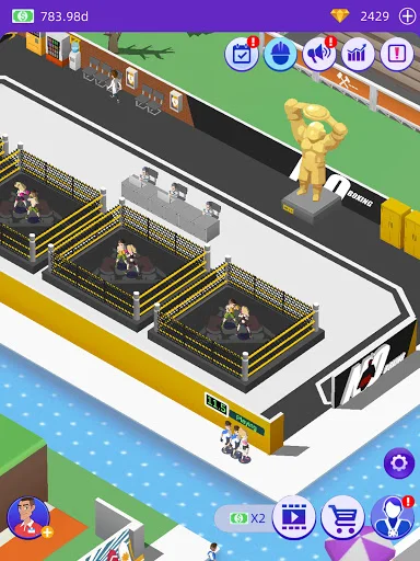 Idle GYM Sports डाउनलोड करें – बेस्ट जिम सिम्युलेटर गेम - Screenshot 20