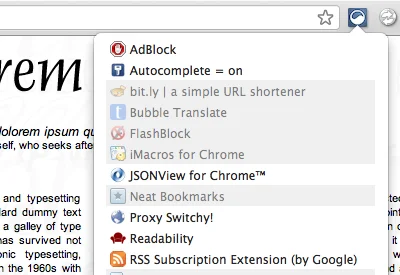 Extensity डाउनलोड करें – Google Chrome एक्सटेंशन को आसानी से मैनेज करें - Screenshot 1