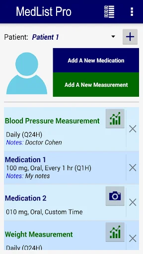 MedList Pro डाउनलोड करें – सर्वश्रेष्ठ मेडिकेशन ट्रैकर और पिल रिमाइंडर - Screenshot 1