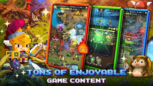 Triple Fantasy: Card RPG डाउनलोड करें – बेहतरीन पिक्सेल आर्ट और रणनीति - Screenshot 15