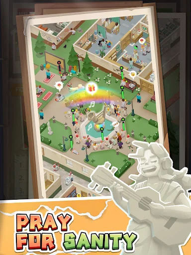 IDLE MAD HOUSE TYCOON डाउनलोड करें – क्रेज़ी हॉस्पिटल गेम - Screenshot 11