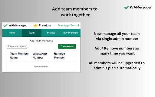 WA Bulk Message Sender डाउनलोड करें – WhatsApp मार्केटिंग टूल - Screenshot 4