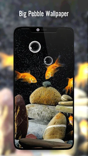 Fish On Screen 3D Wallpaper डाउनलोड करें – बेहतरीन लाइव वॉलपेपर - Screenshot 6