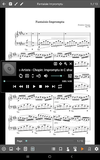 MobileSheets Trial डाउनलोड करें – संगीतकारों के लिए बेहतरीन शीट म्यूजिक व्यूअर - Screenshot 10