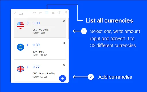 Currency Converter PRO डाउनलोड करें – तेज़ और सटीक मुद्रा कनवर्टर - Screenshot 3