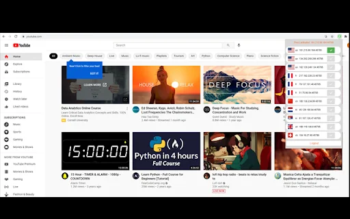 FVP Free VPN Proxy डाउनलोड करें – सुरक्षित और तेज़ Chrome VPN - Screenshot 3