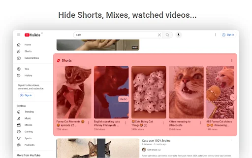 YT Tweaks डाउनलोड करें – YouTube कस्टमाइज़ और बेहतर बनाएं - Screenshot 1
