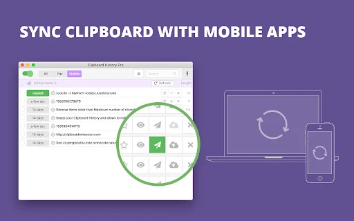 Clipboard Manager Pro डाउनलोड करें – Chrome के लिए बेहतरीन क्लिपबोर्ड हिस्ट्री - Screenshot 3