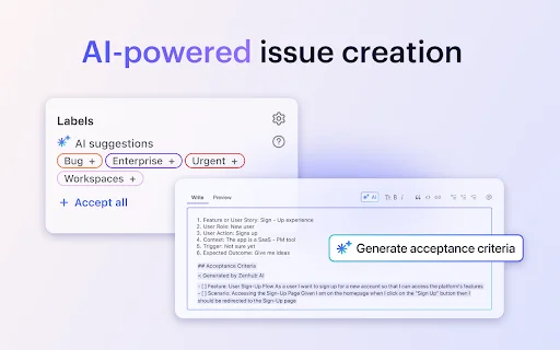 ZenHub for GitHub डाउनलोड करें – प्रोजेक्ट मैनेजमेंट टूल - Screenshot 1