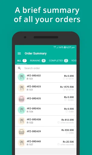 RapidServe – eZee Optimus डाउनलोड करें – रेस्टोरेंट ऑर्डर मैनेजमेंट - Screenshot 8