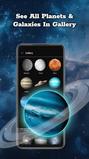 Night Sky View डाउनलोड करें – तारों और नक्षत्रों को देखें - Screenshot 1