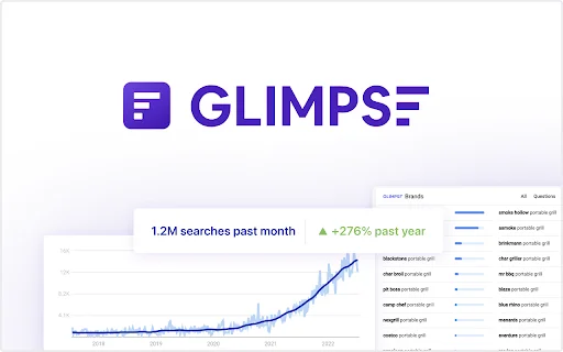 Glimpse Google Trends Supercharged डाउनलोड करें – SEO और मार्केट रिसर्च के लिए - Screenshot 1