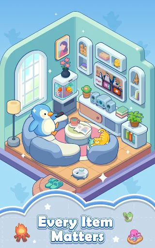 Cozy Room: Home Design Game डाउनलोड करें – आरामदायक डेकोरेशन गेम - Screenshot 22