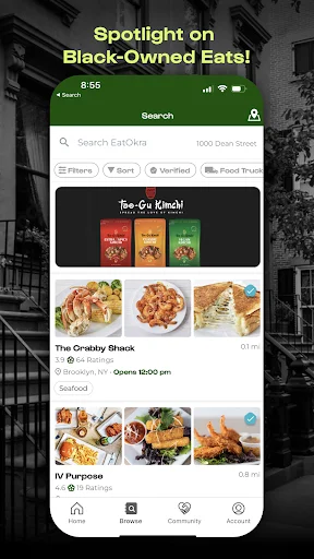 Find Local, Black-owned Eats! डाउनलोड करें – बेहतरीन रेस्टोरेंट खोजें - Screenshot 3