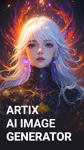 Artix AI Image Generator डाउनलोड करें – बेहतरीन AI फोटो एडिटिंग - Screenshot 1