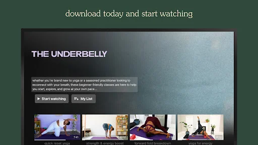 The Underbelly ऐप डाउनलोड करें – सभी के लिए समावेशी योग और ध्यान - Screenshot 12