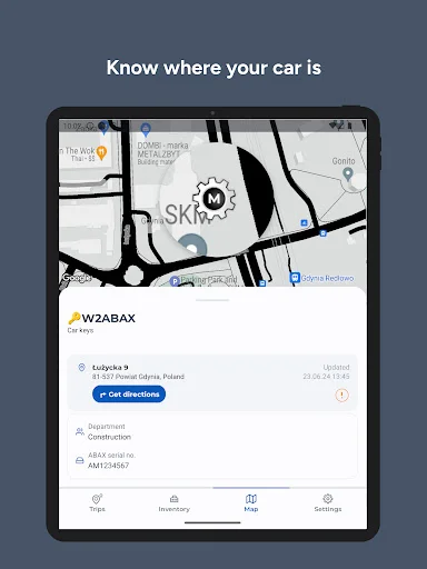 ABAX Driver ऐप डाउनलोड करें – बिज़नेस ट्रिप और माइलेज ट्रैकिंग - Screenshot 10