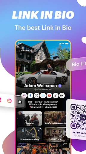Linkme App डाउनलोड करें – बेहतरीन सोशल नेटवर्किंग और शेयरिंग - Screenshot 1