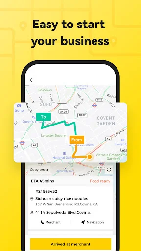 DeliveryPanda ऐप डाउनलोड करें – HungryPanda डिलीवरी पार्टनर बनें - Screenshot 4