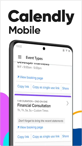 Calendly Mobile डाउनलोड करें – मीटिंग शेड्यूलिंग का आसान तरीका - Screenshot 1