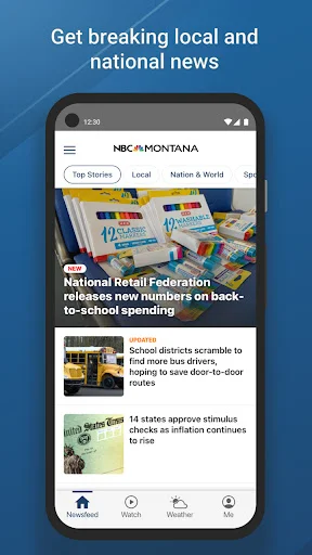 NBC Montana News डाउनलोड करें – नवीनतम समाचार और मौसम अपडेट - Screenshot 1