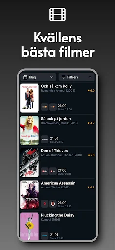 tv24.se: Svensk TV-guide डाउनलोड करें – पसंदीदा शो और रिमाइंडर - Screenshot 3