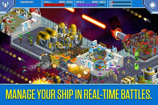 Star Command डाउनलोड करें – अंतरिक्ष जहाज के कैप्टन बनें और लड़ें - Screenshot 4