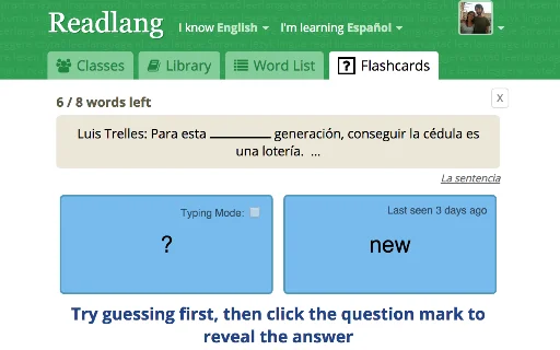 Readlang Web Reader डाउनलोड करें – भाषा सीखने का बेहतरीन टूल - Screenshot 3