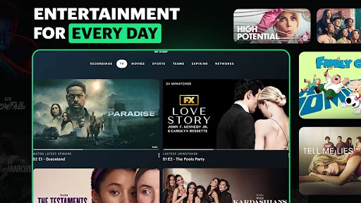 Hulu डाउनलोड करें: नवीनतम टीवी शो, मूवी और लाइव स्पोर्ट्स का आनंद लें - Screenshot 6