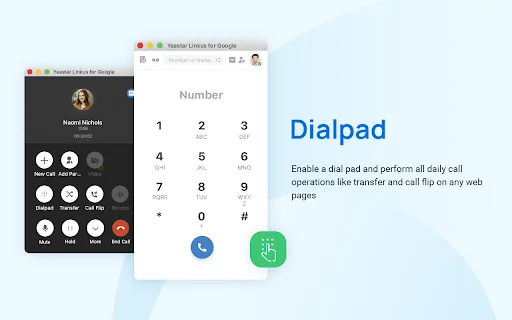 Yeastar Linkus for Google डाउनलोड करें – बेहतरीन कॉल मैनेजमेंट - Screenshot 1