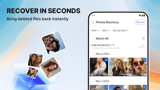 All Recovery – Photos, Videos डाउनलोड करें – फाइल रिकवरी ऐप - Screenshot 1