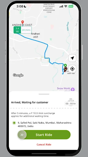 Traker – Partners Driver App डाउनलोड करें – डिलीवरी और राइड्स - Screenshot 5