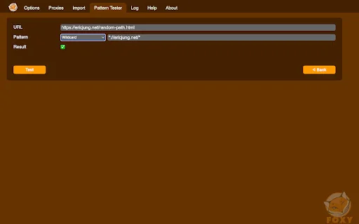 FoxyProxy Basic डाउनलोड करें – बेहतरीन प्रॉक्सी मैनेजमेंट टूल - Screenshot 5