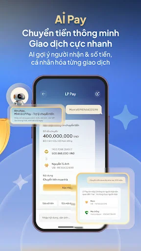 LPBank Plus ऐप डाउनलोड करें – सुरक्षित और तेज़ डिजिटल बैंकिंग - Screenshot 3