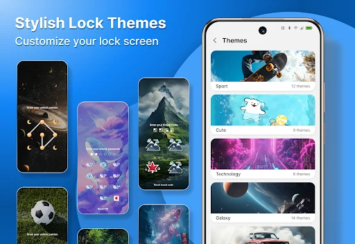 App Lock & Fingerprint Lock डाउनलोड करें – सुरक्षित ऐप सुरक्षा - Screenshot 5